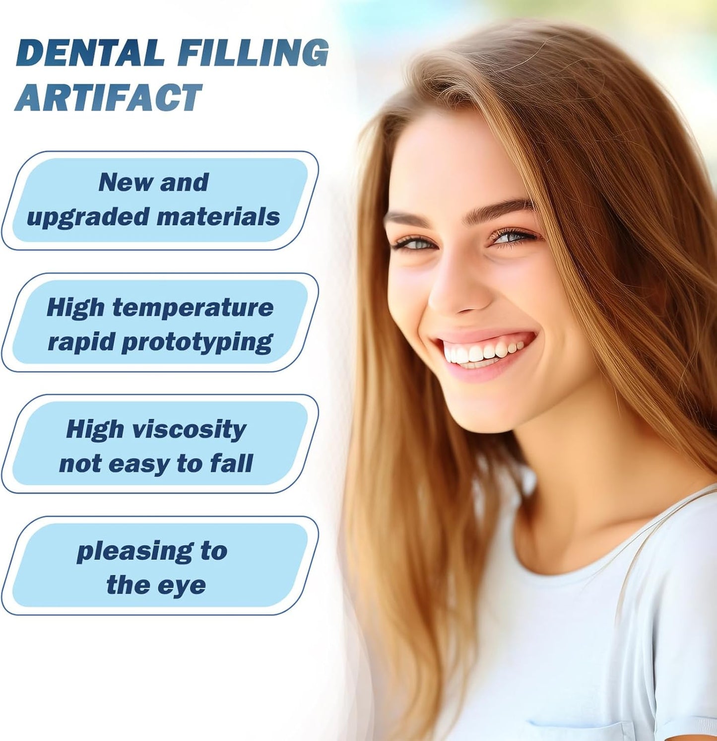 Eelhoe Thermal Forming False Teeth – DIY Temporary Tooth Replacement 🛠️🦷