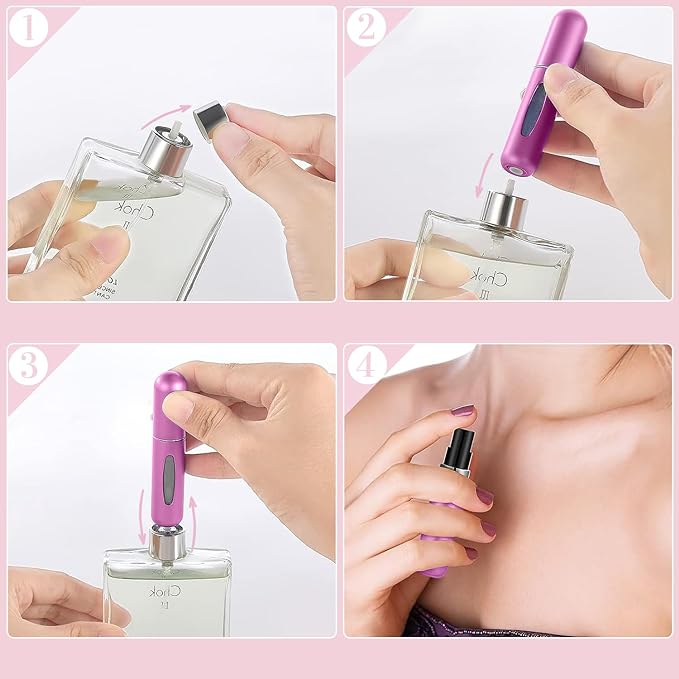 💼✨ 5 Mist Perfume Box (10 pcs)