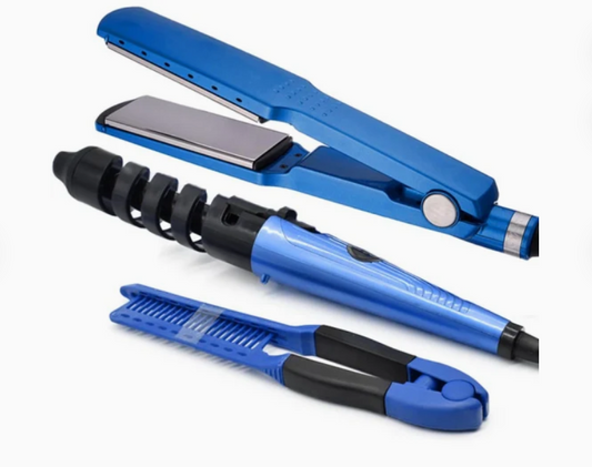 🔥 3-in-1 Splint Hair Straightener – Style Smarter, Not Harder