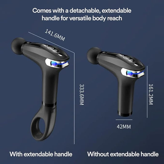 💆‍♂️ Handled Massager Gun – Deep Relief, Anytime, Anywhere ⚡