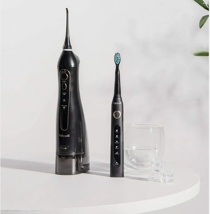 Fairywill 2-in-1 Electric Toothbrush & Water Flosser – Complete Oral Care! 🦷💦